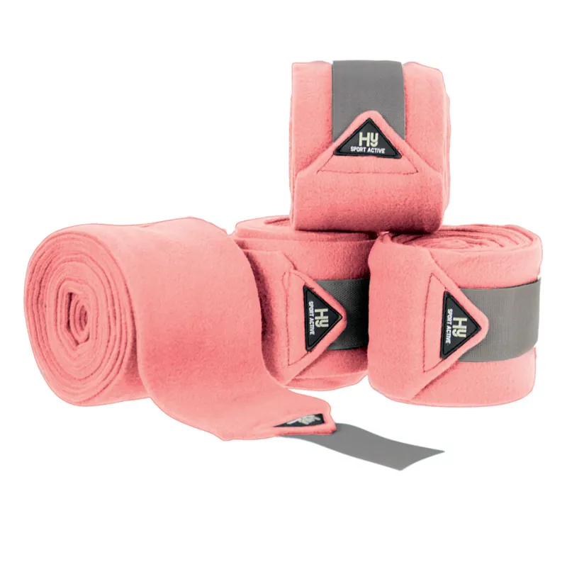 Hy Sport Active Luxury Bandages - Coral Rose